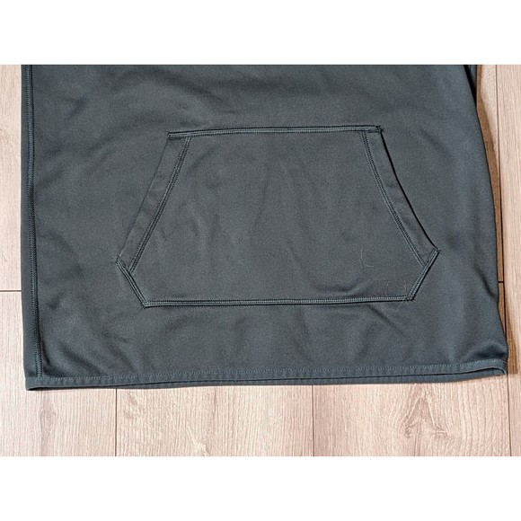 Nike All Time Pullover Hoodie Women Dri-Fit Small Color Gray Green Thumb Holes - Picture 5 of 13